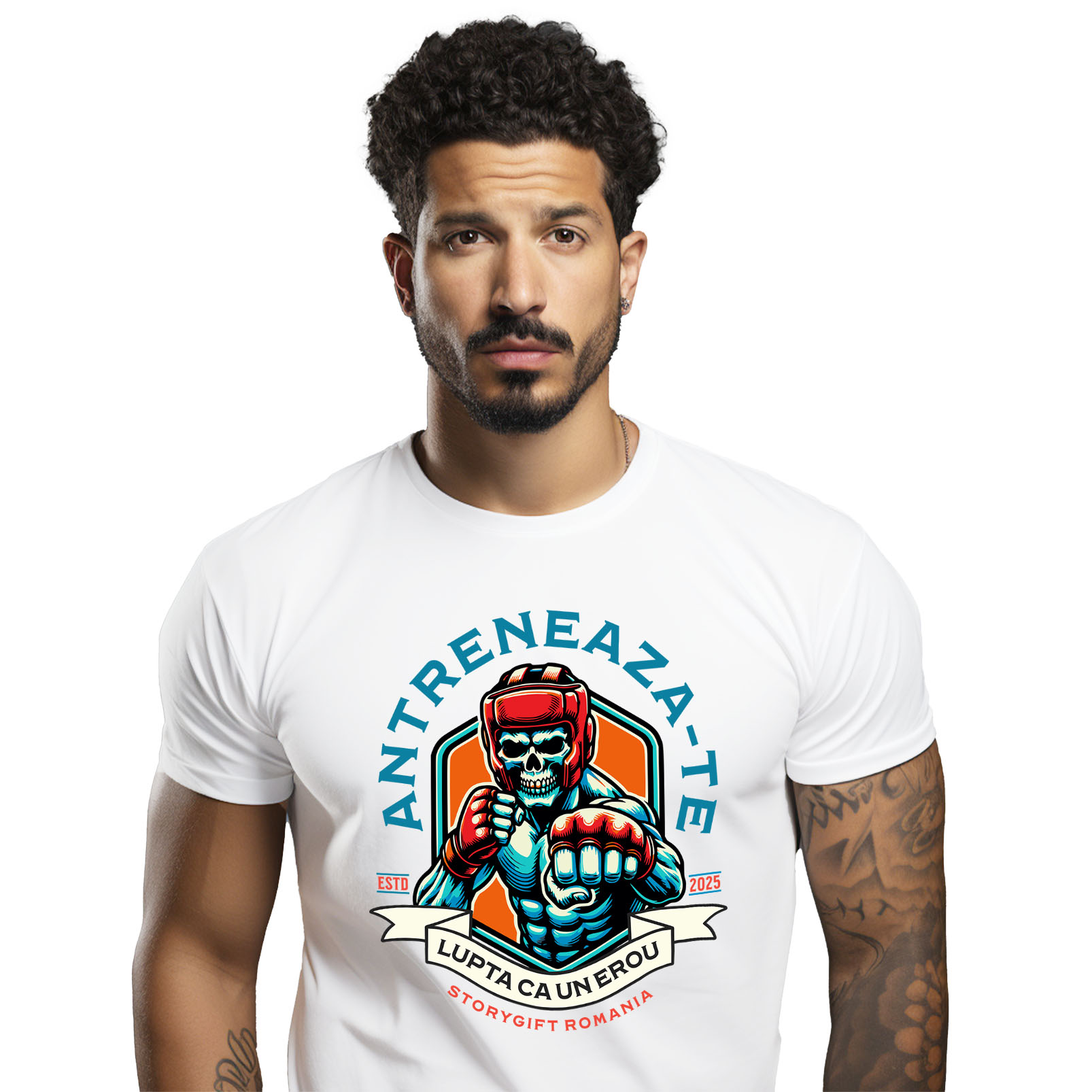 Tricou Femei, Barbati, Copii, Fata, Baiat, Unisex Personalizat Luptător MMA – Motivație, Forță și Spirit de Competitie