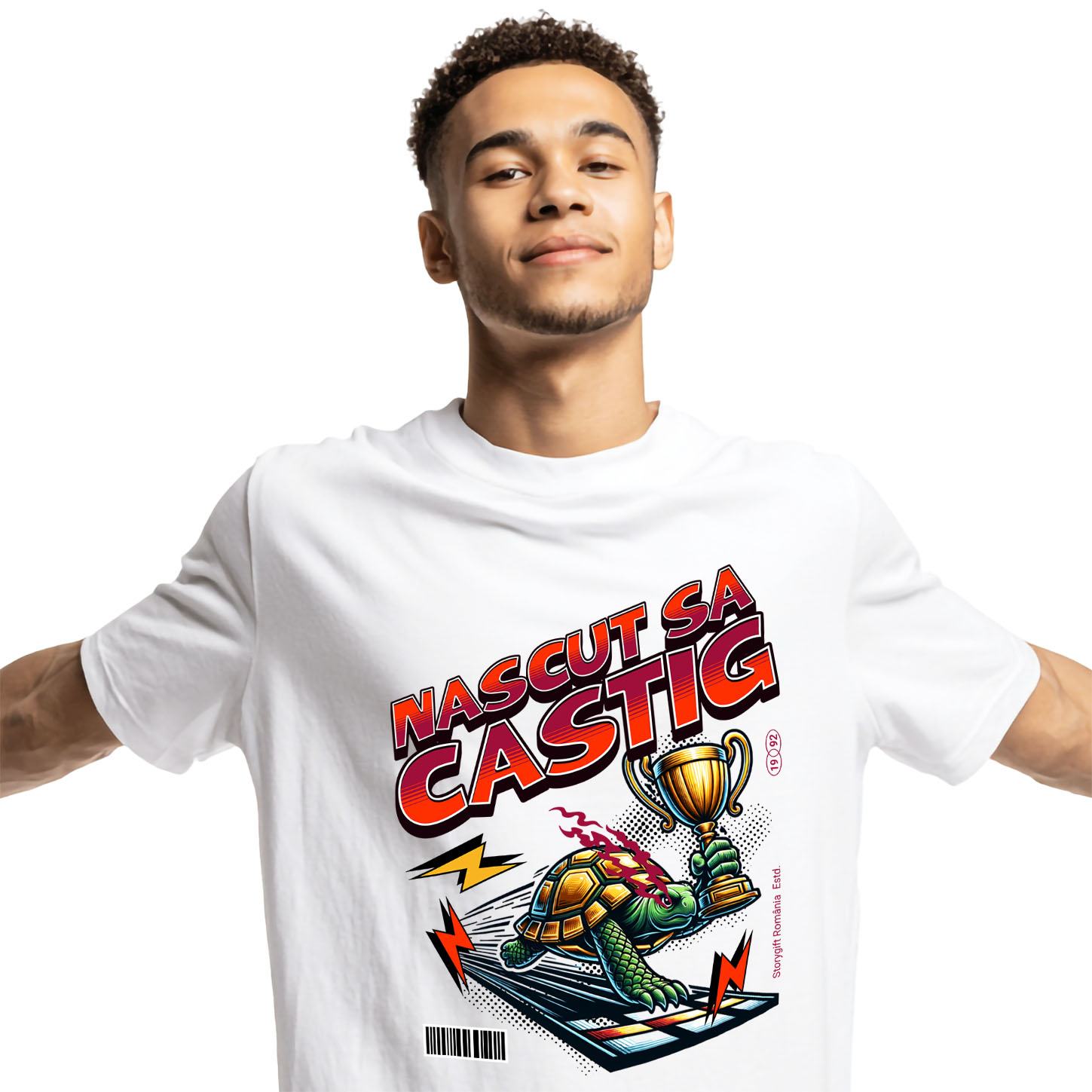 Sport - Tricou Femei, Barbati, Copii, Fata, Baiat, Unisex Personalizat broască țestoasă, cursă de broaște, trofeu campion, testudo câștigător, design amuzant curse, tricou personalizat țestoasă, cadou sportiv haios, țestoasă victorioasă, competiție amuzantă, viteză și răbdare