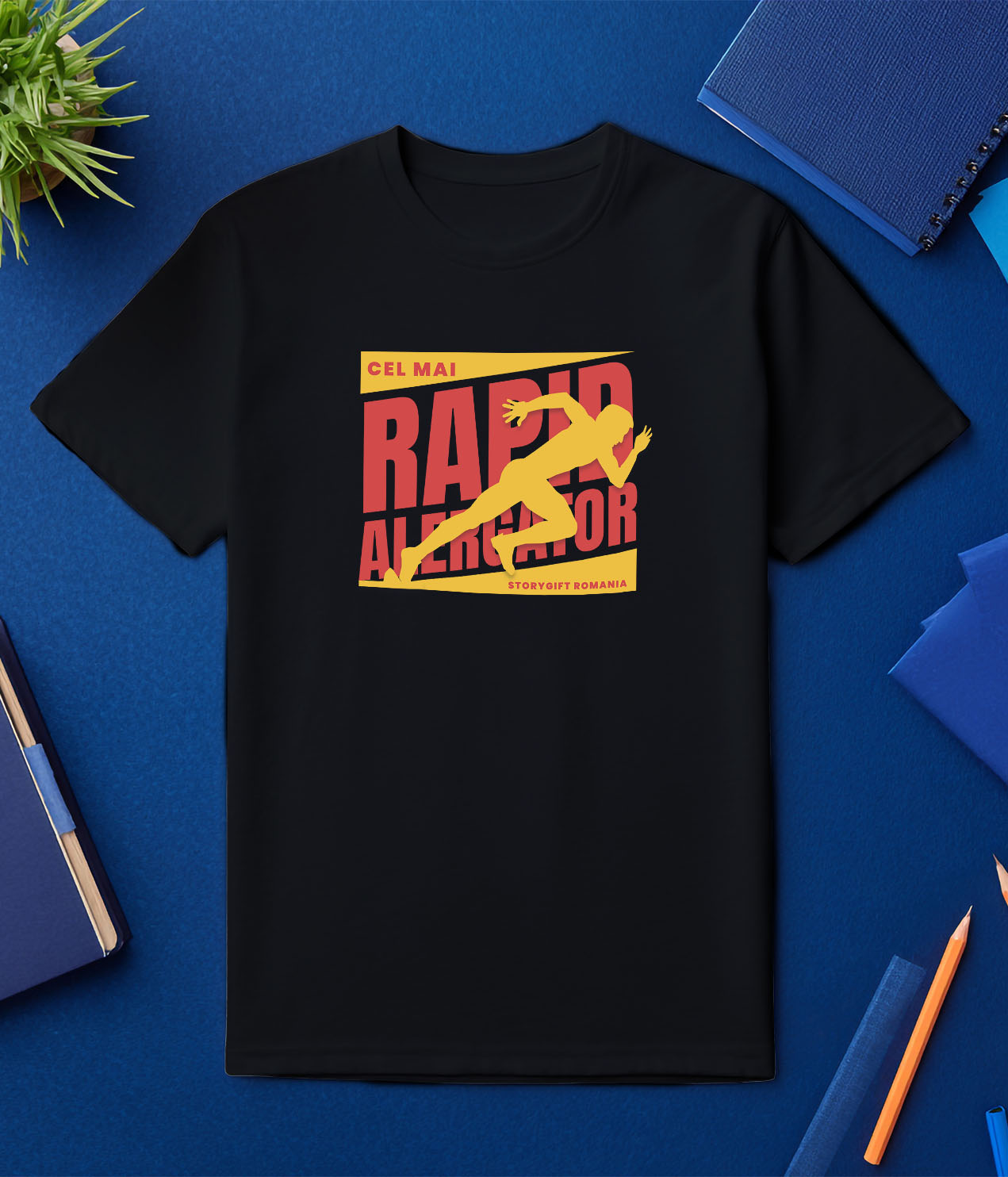 Tricou Femei, Barbati, Copii, Fata, Baiat, Unisex Personalizat Siluetă Alergător Maraton – Cadou și Trofeu Personalizat pentru Sportivi [2]