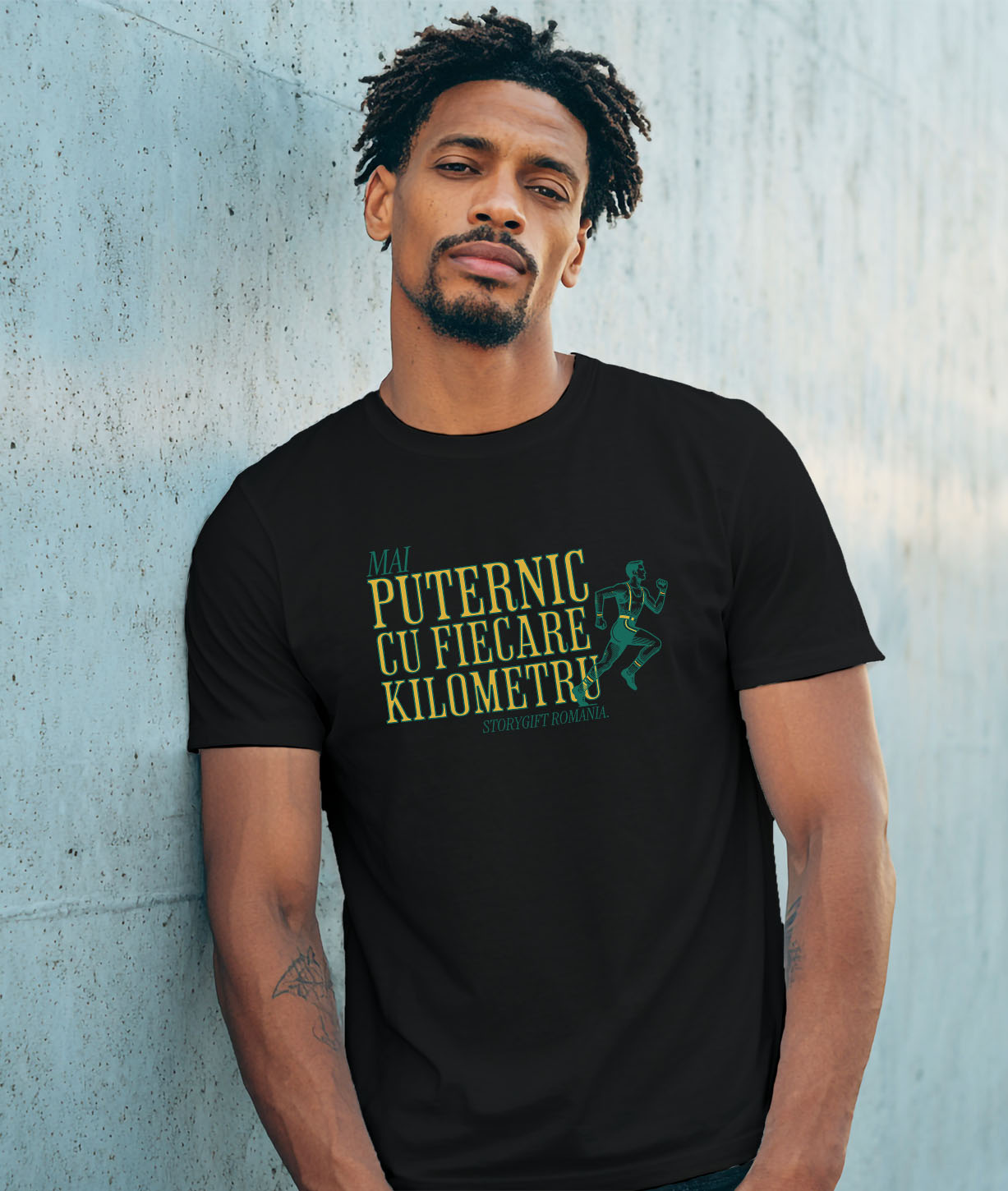 Tricou Femei, Barbati, Copii, Fata, Baiat, Unisex Personalizat Siluetă Umană în Alergare - Tricou Personalizat Motivațional pentru Sportivi [1]