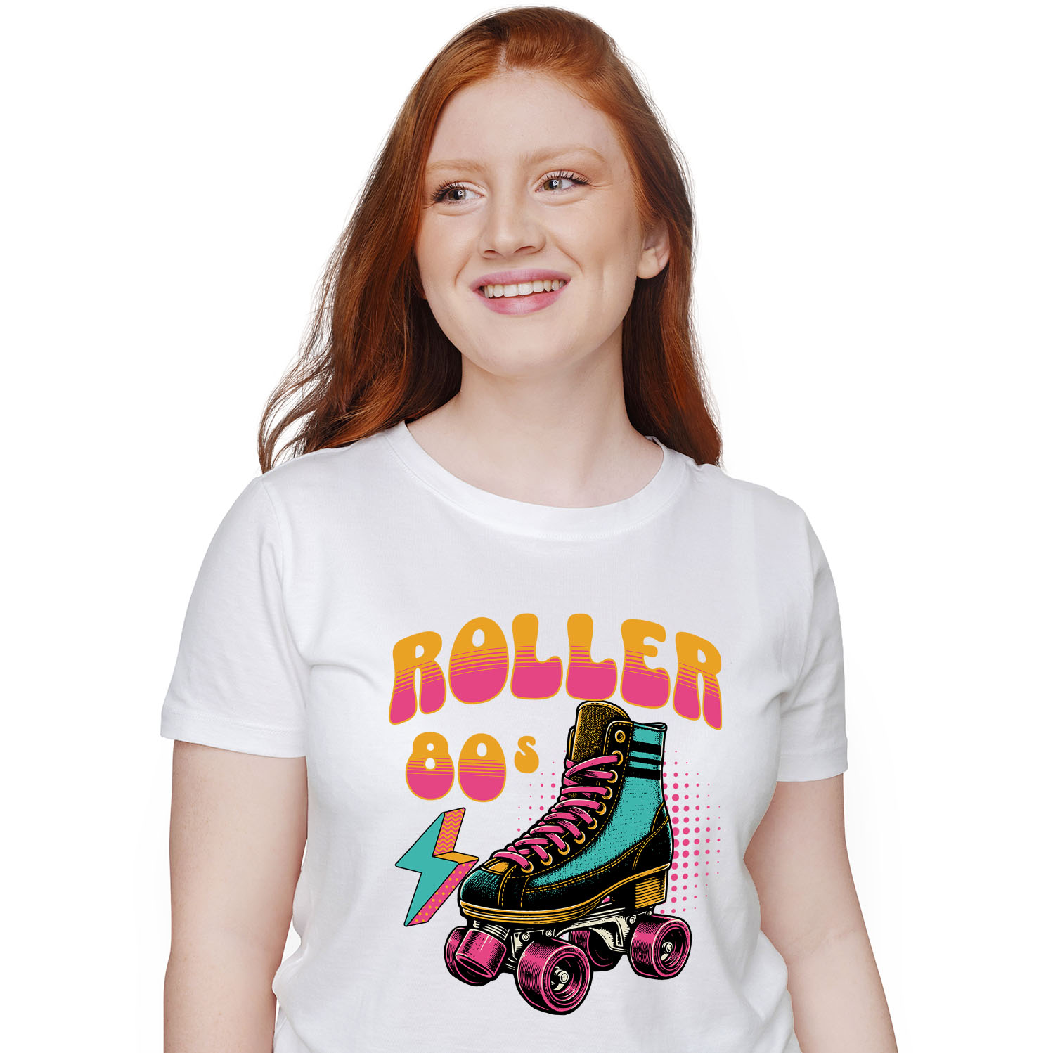 Tricouri - Tricou Femei, Barbati, Copii, Fata, Baiat, Unisex Personalizat Role Colorate pentru Copii – Patine Sportive Personalizate și Distracție Roller