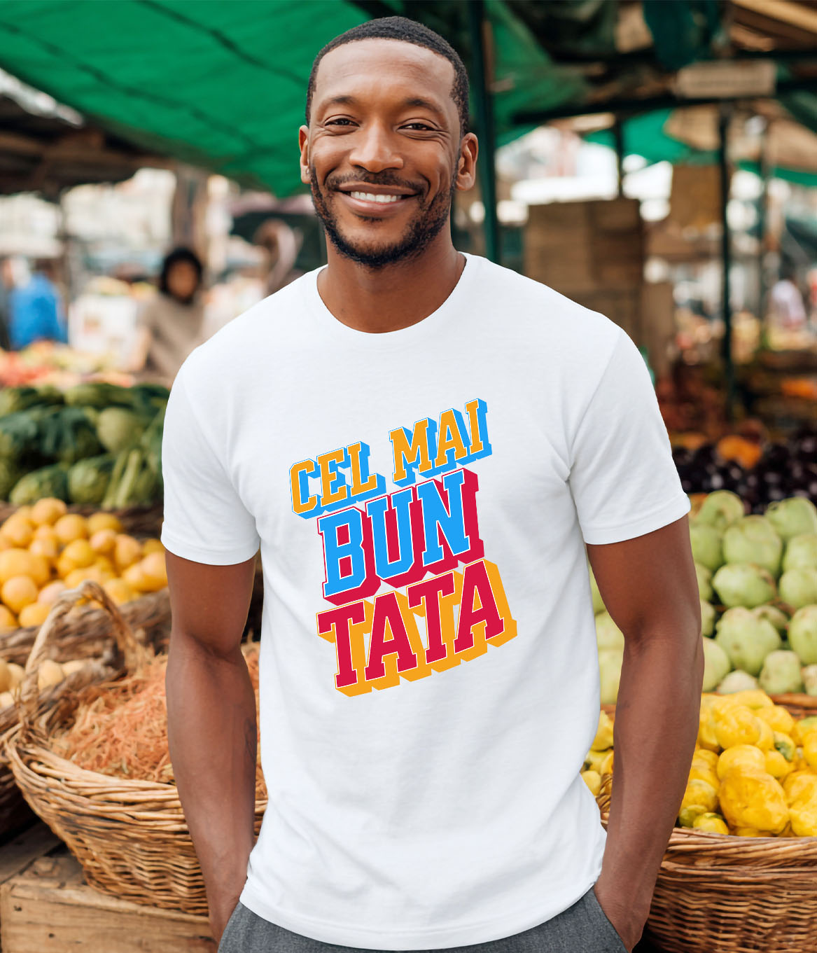Tricou Femei, Barbati, Copii, Fata, Baiat, Unisex Personalizat Cadouri Personalizate pentru Tata, Copii și Unchi | Cel Mai Bun Tata și Familie [1]