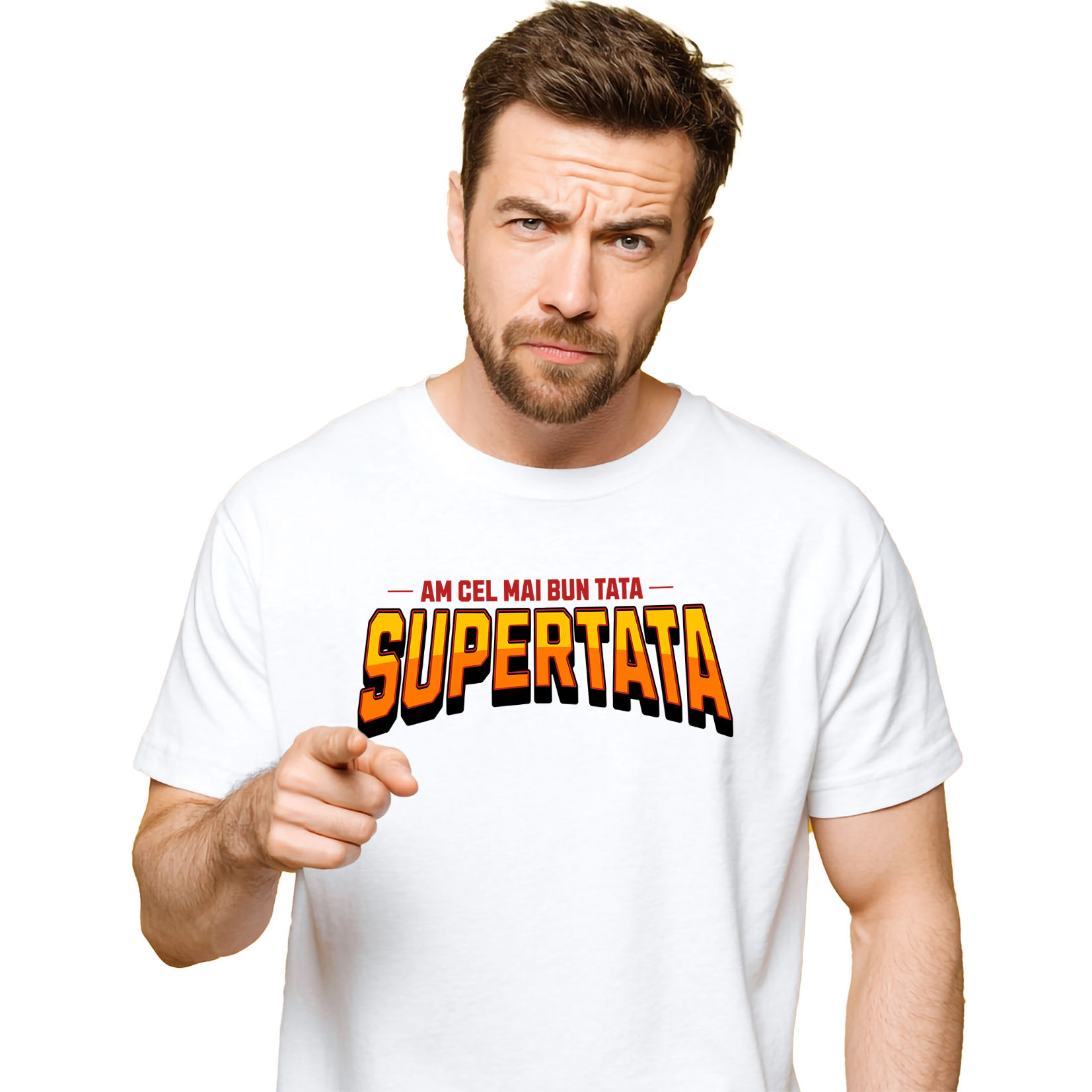 Tata - Tricou Femei, Barbati, Copii, Fata, Baiat, Unisex Personalizat Cadouri Personalizate Super Erou Tata | Cea Mai Bună Tata, Familie și Iubire