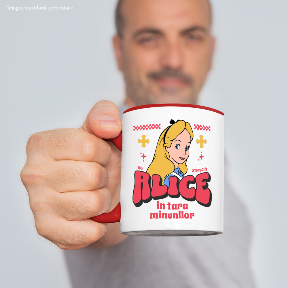 Cana Cu Alice si Alladin – Aventuri Magice pentru Fete, Ceramica, 330ML [3]