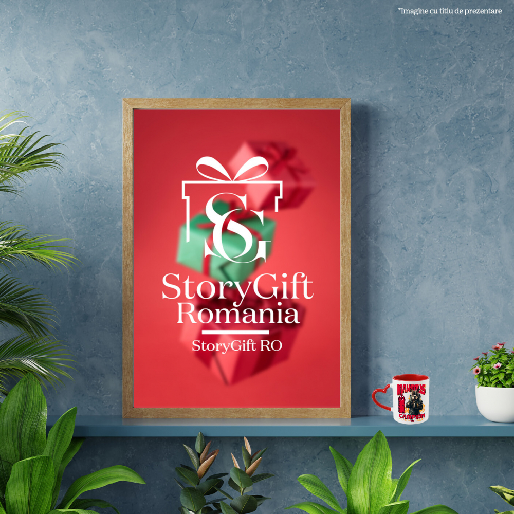 Cana cu Animal Boxer In Hanorac, Sac de Box, Flacari, Peronalizata cu Numele si Poza Animalului Tau cu Maner Inima Rosie [8]