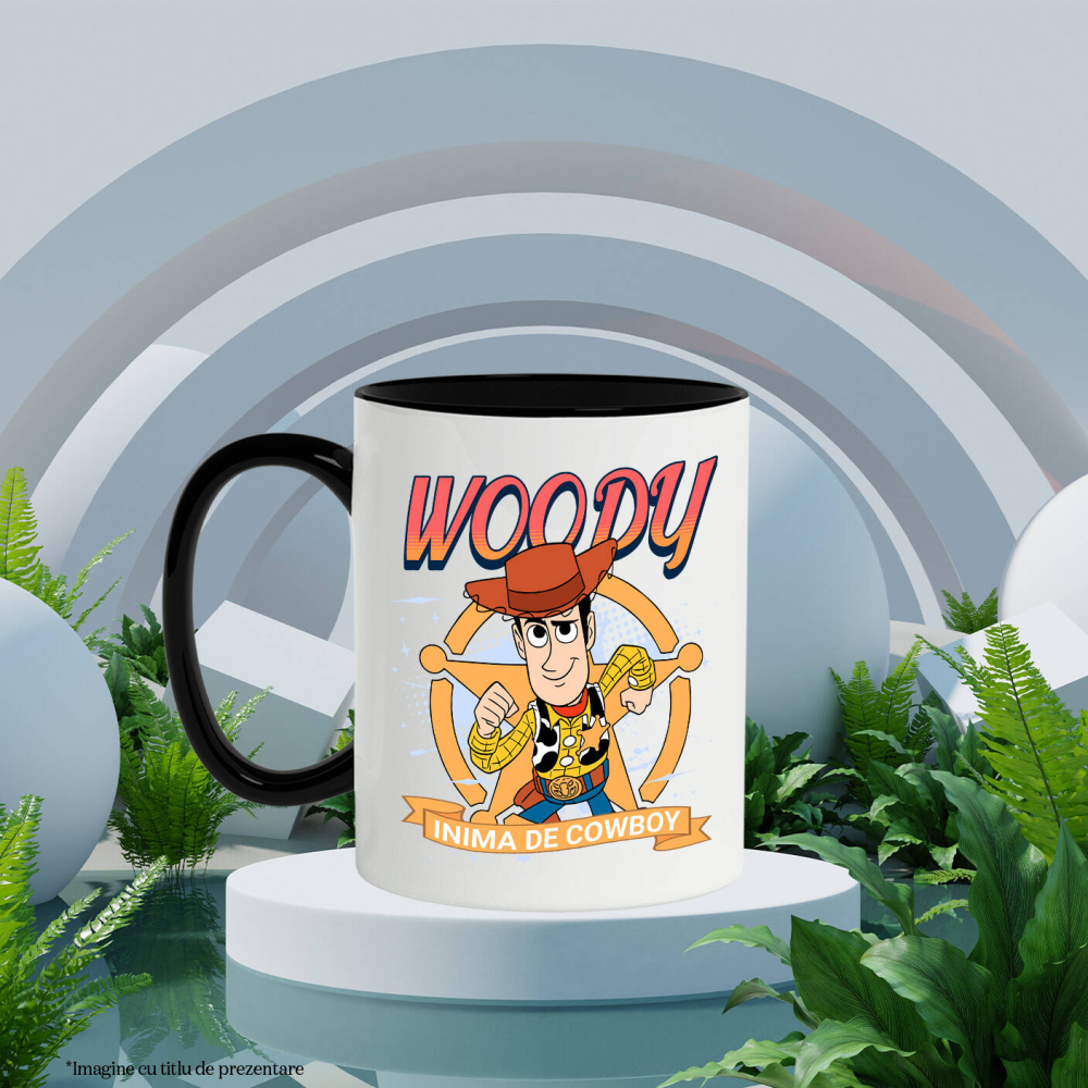 Cana Cu Aventuri cu Woody la fiecare pas, Ceramica, 330ML [4]