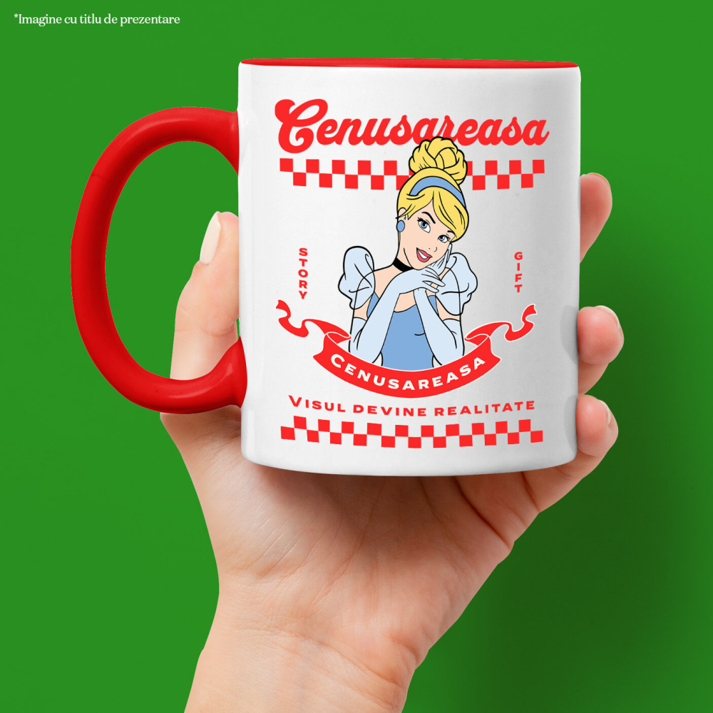 Cana Cu Aventurile Cenusaresei, Ceramica, 330ML [3]