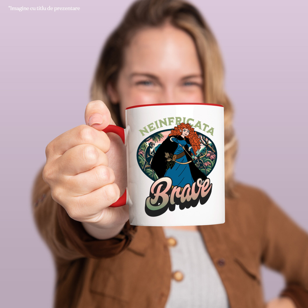 Cana Cu Brave – Energie si Curaj, Ceramica, 330ML [3]