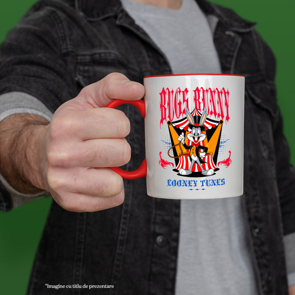 Cana Cu Bugs Bunny – Spectacolul Minunilor, Ceramica, 330ML [2]