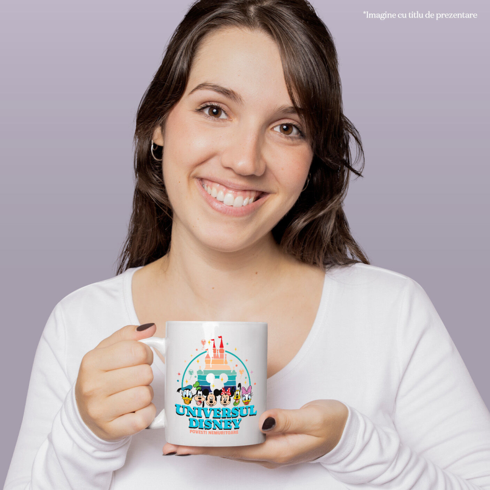 Cana Cu Calatorie prin Universul Disney, Ceramica, 330ML [3]