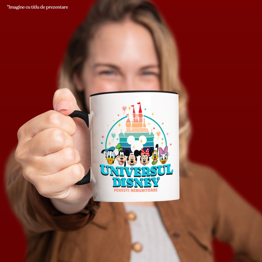 Cana Cu Calatorie prin Universul Disney, Ceramica, 330ML [2]