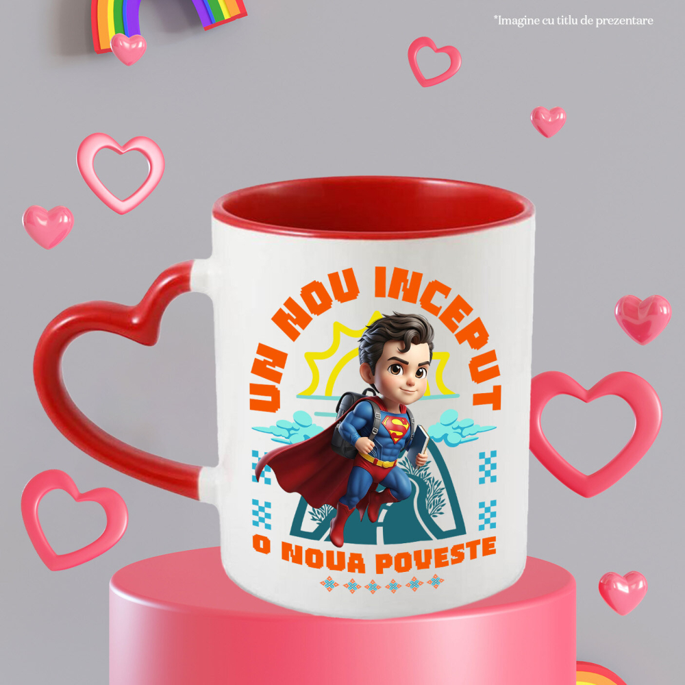 Cana Cu Cu Spiderman, Cărți Care Te Împing Să Crești Rapid, Ceramica, 330ML [4]