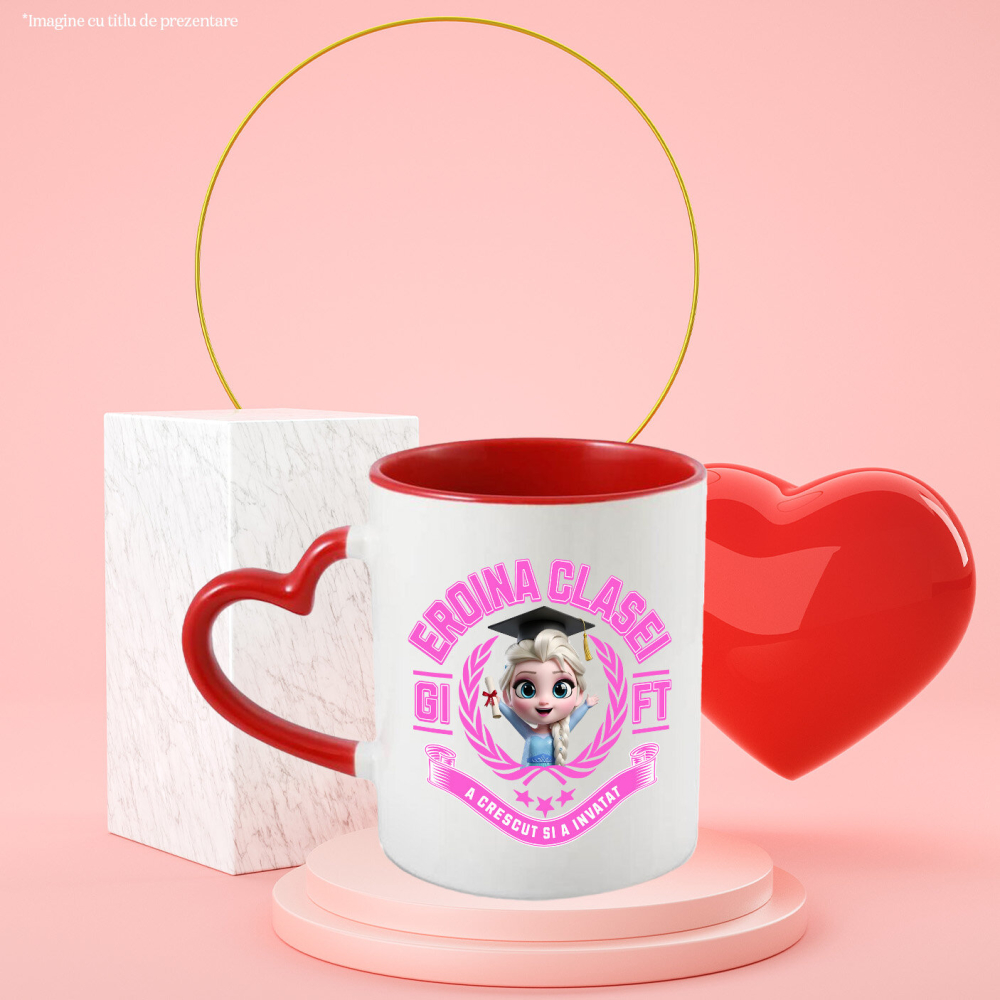 Cana Cu Elsa: Eroul Inghetat al Scolii, Ceramica, 330ML [4]