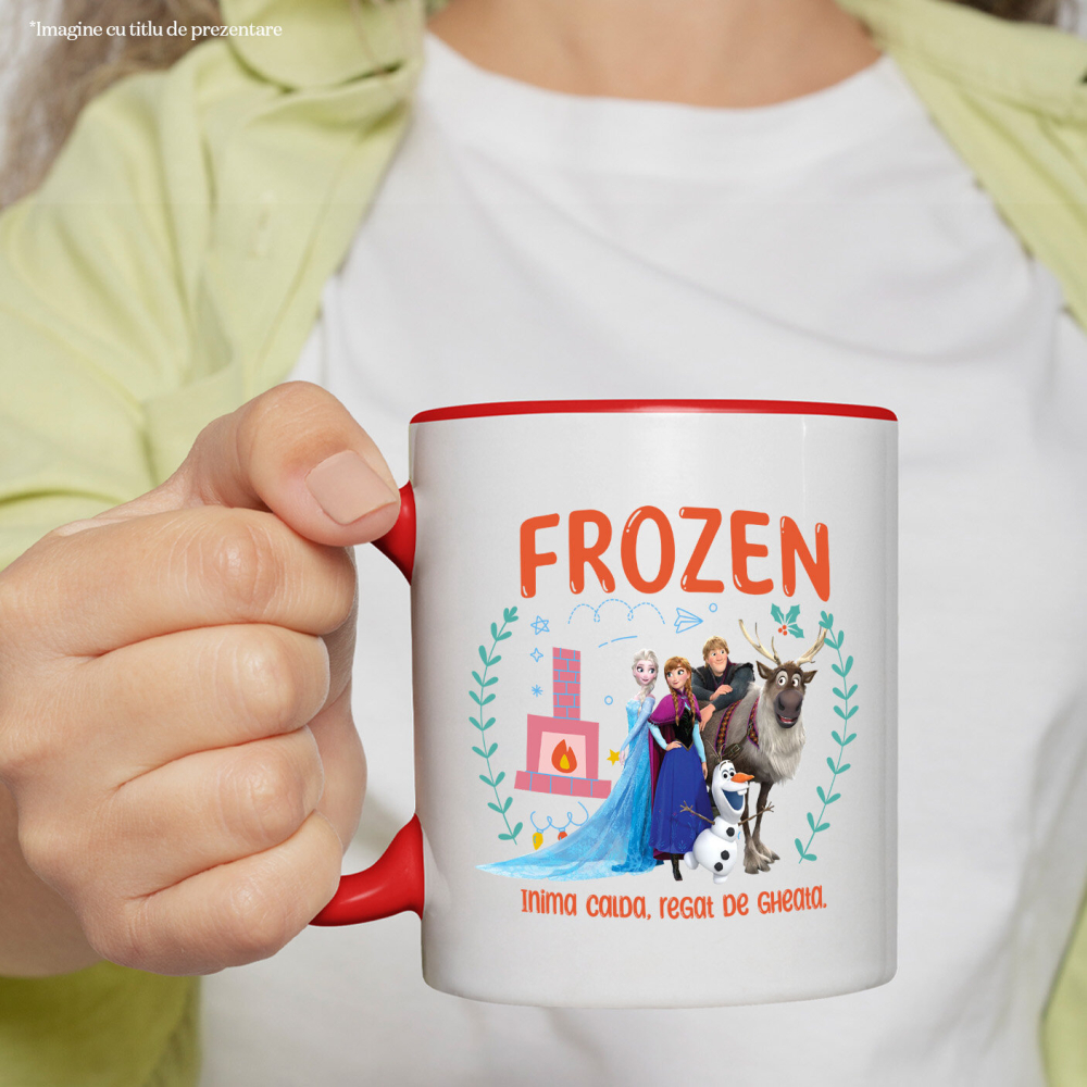 Cana Cu Frozen - Eroi din Tinutul de Gheata, Ceramica, 330ML [3]