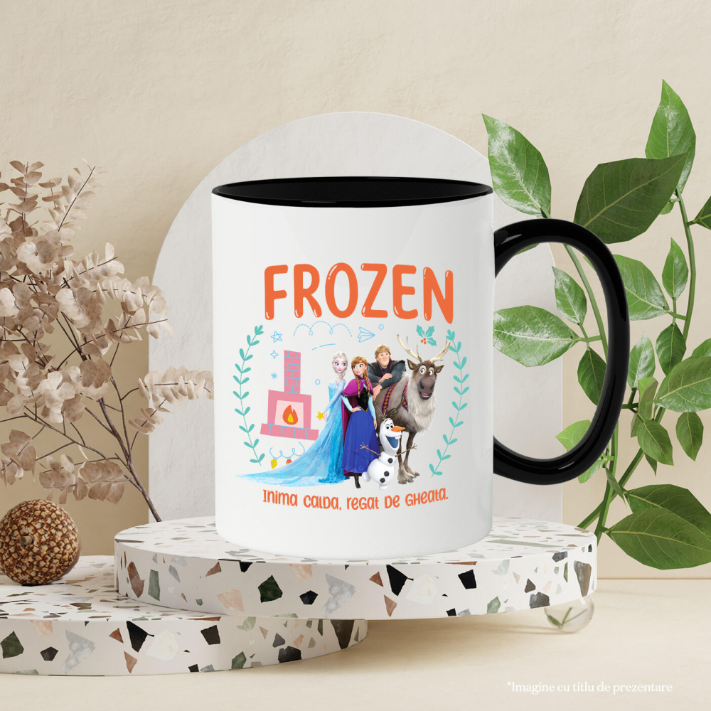 Cana Cu Frozen - Eroi din Tinutul de Gheata, Ceramica, 330ML [4]