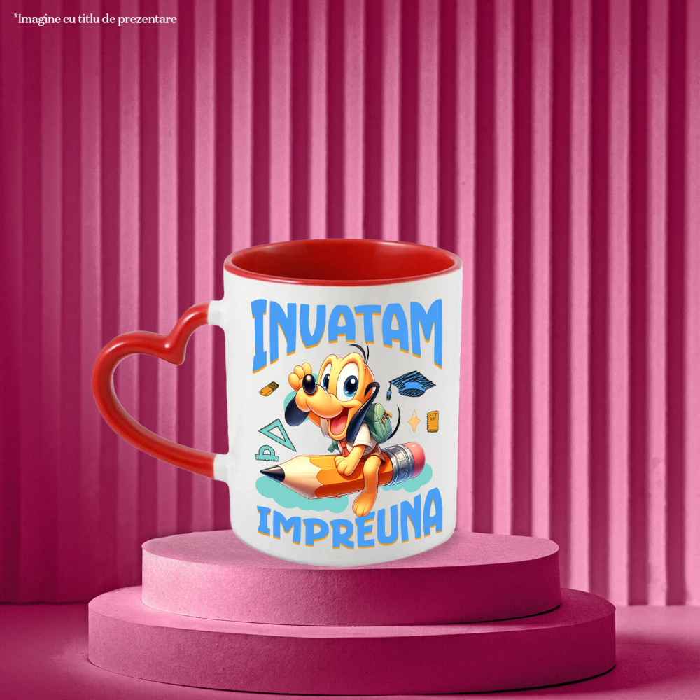 Cana Cu Goofy – Joaca si Invatare, Ceramica, 330ML [3]