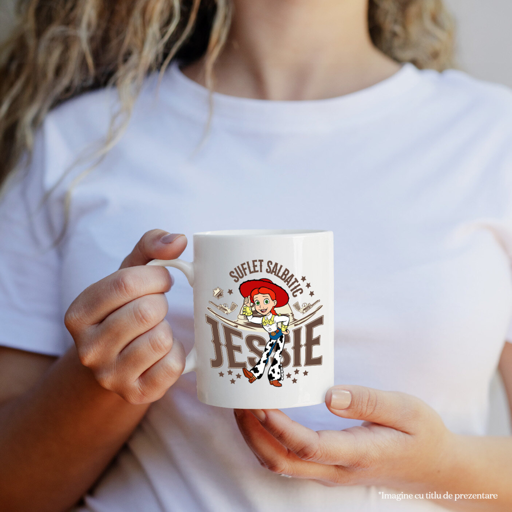 Cana Cu Jessie – cowgirl curajoasa, Ceramica, 330ML [2]