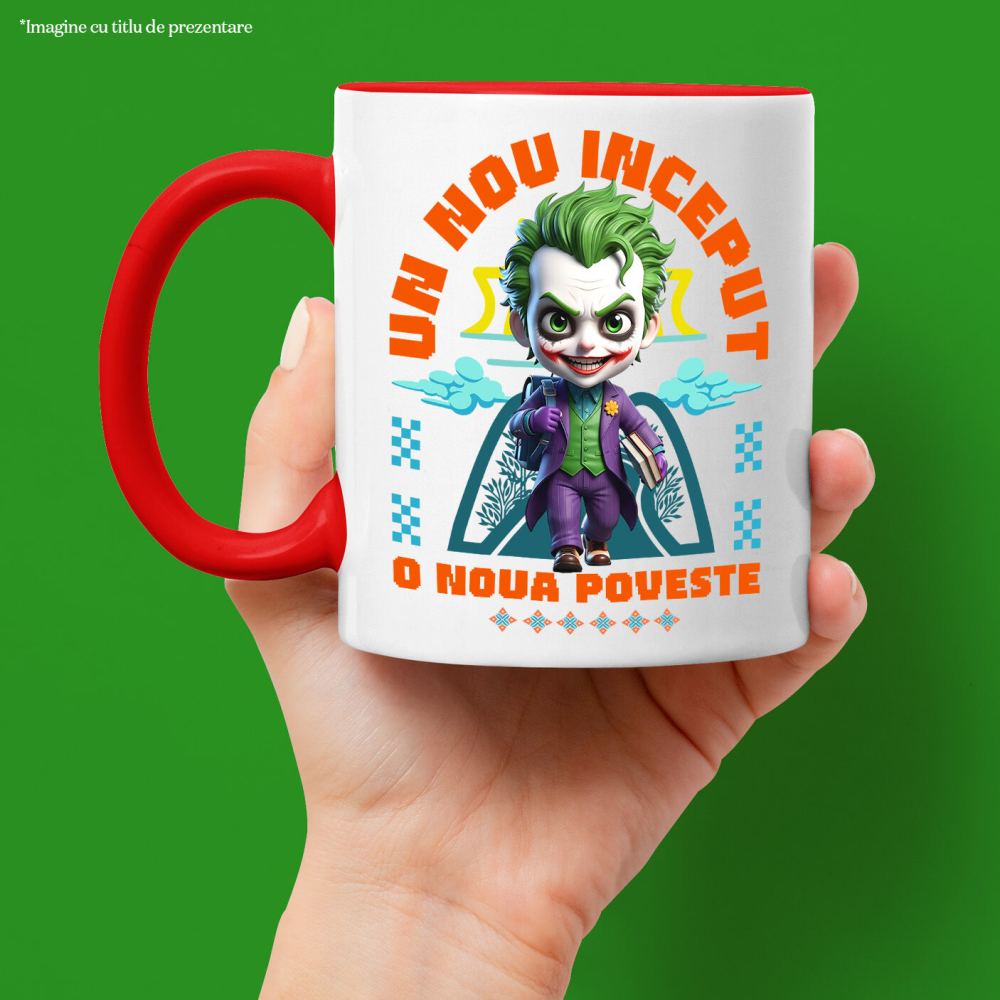 Cana Cu Joker – Cunoaștere și Distracție Pe Drumul Primilor Pași, Ceramica, 330ML [2]