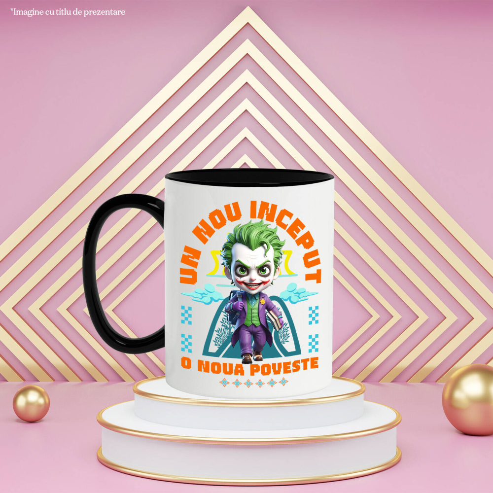 Cana Cu Joker – Cunoaștere și Distracție Pe Drumul Primilor Pași, Ceramica, 330ML [4]