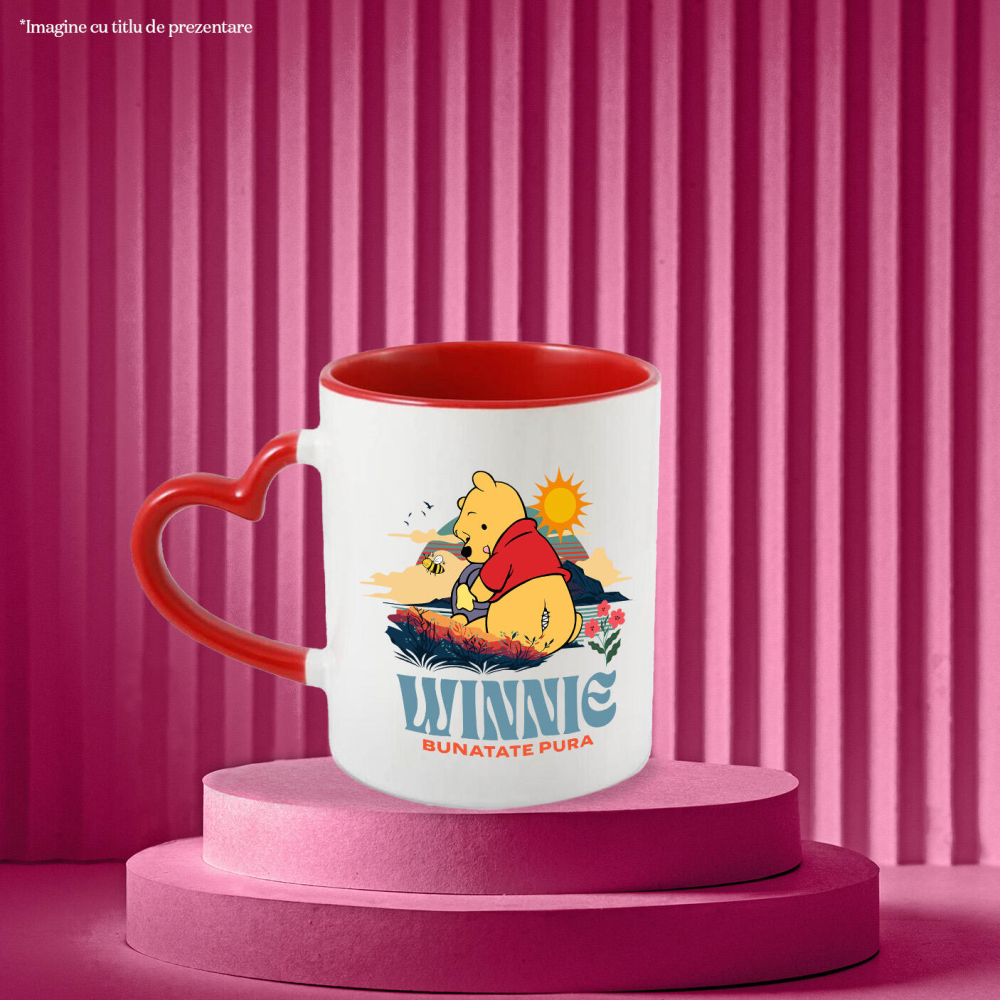 Cana Cu Lumea vazuta prin ochii lui Winnie, Ceramica, 330ML [3]