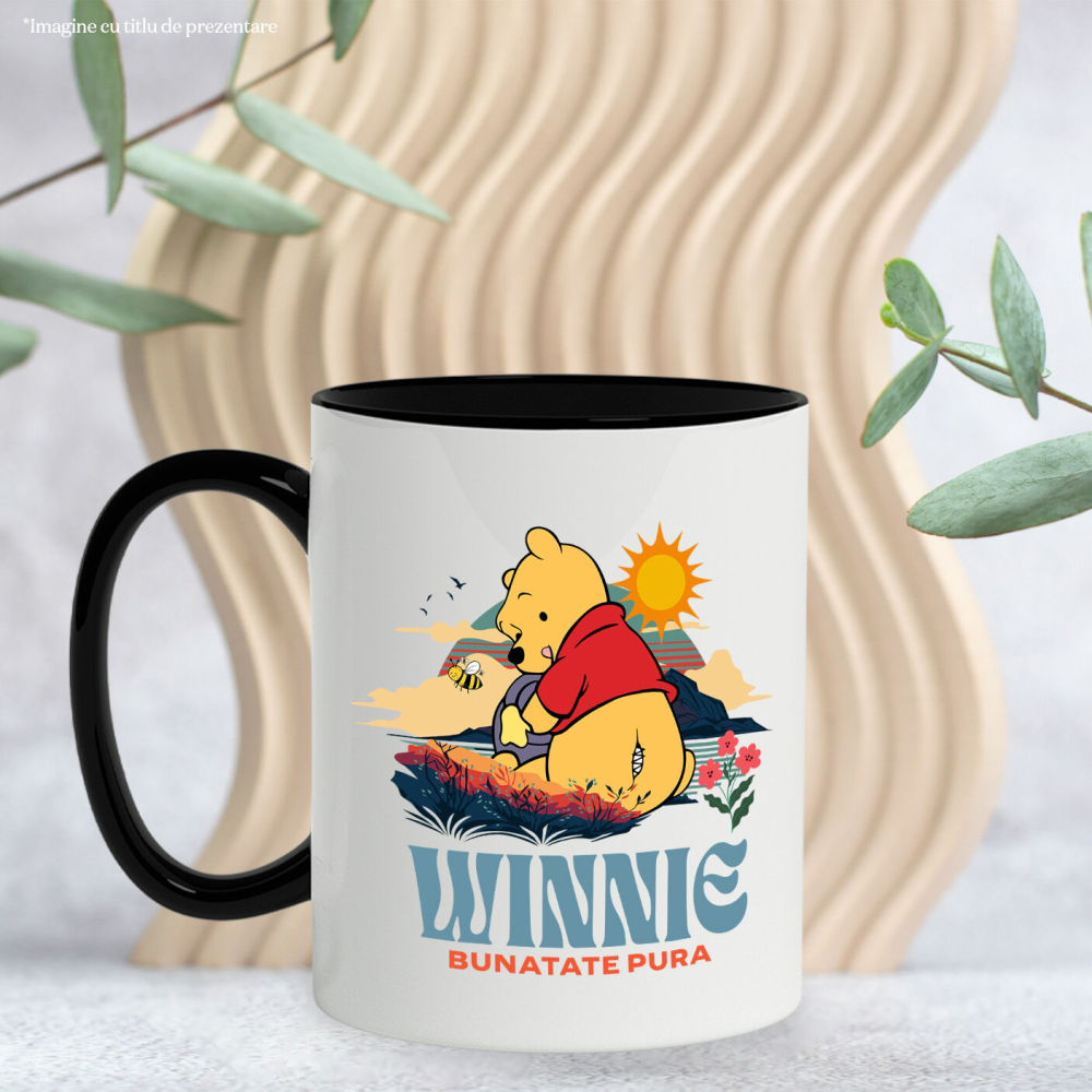 Cana Cu Lumea vazuta prin ochii lui Winnie, Ceramica, 330ML [4]