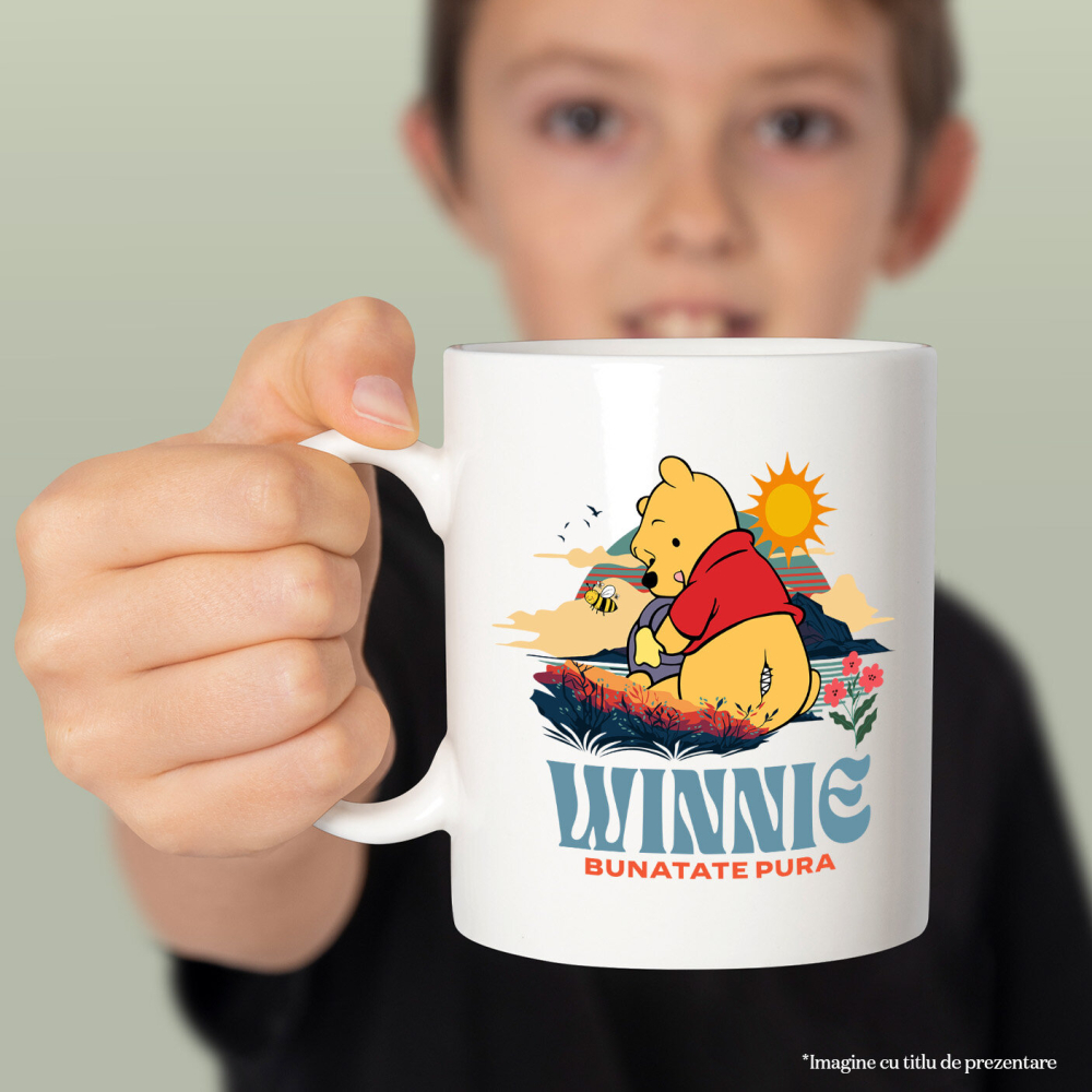 Cana Cu Lumea vazuta prin ochii lui Winnie, Ceramica, 330ML [2]