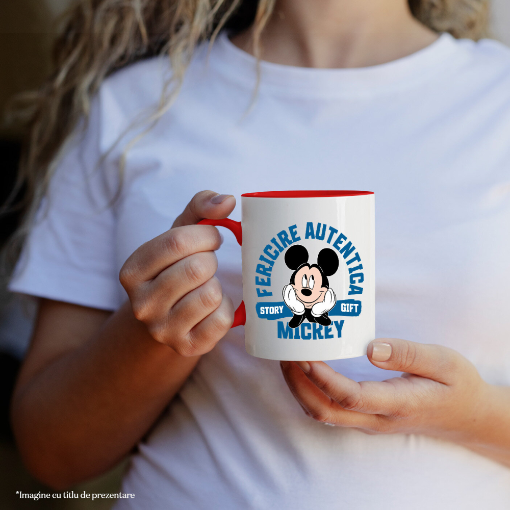 Cana Cu Magia Disney cu Mickey Mouse, Ceramica, 330ML [3]