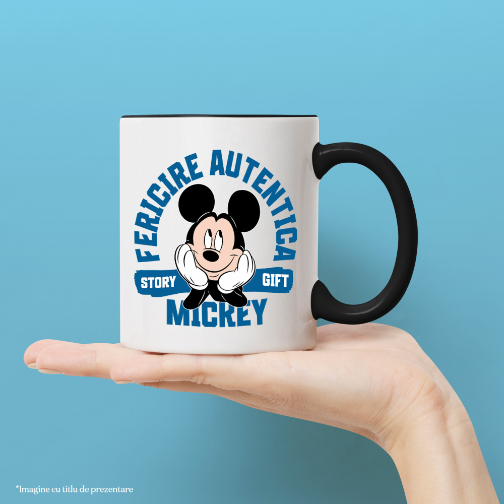 Cana Cu Magia Disney cu Mickey Mouse, Ceramica, 330ML [2]