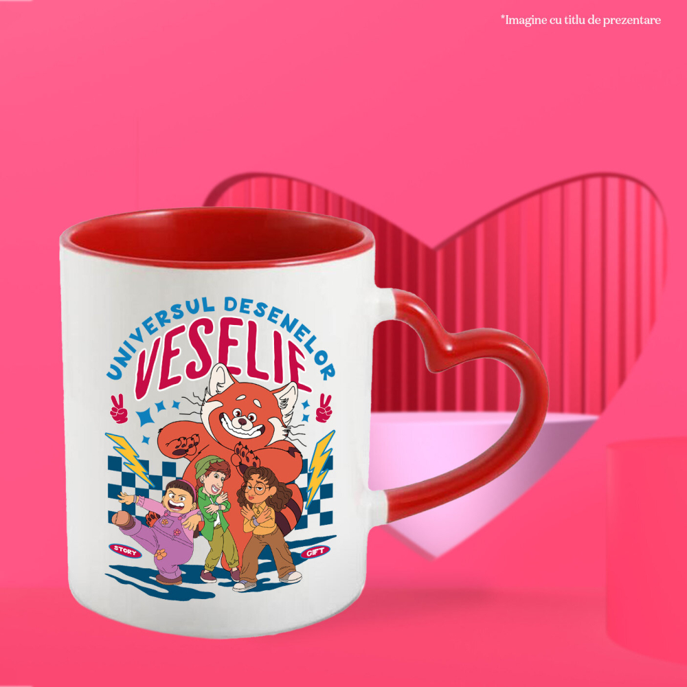 Cana Cu Mei Lee și Prietenii: Prieteniile Care Transformă Lumea, Ceramica, 330ML [3]