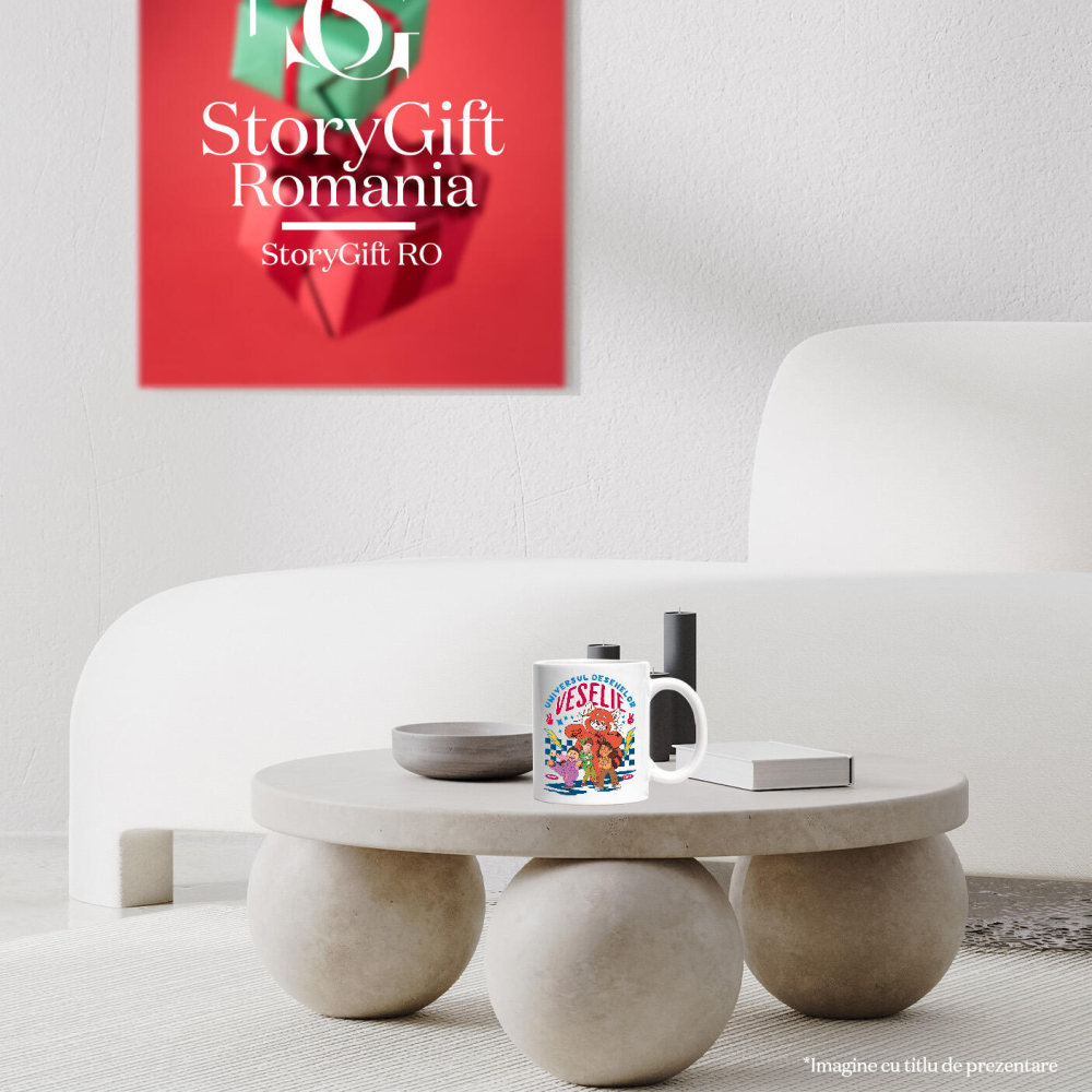 Cana Cu Mei Lee și Prietenii: Prieteniile Care Transformă Lumea Ceramica, 330ML, cu Maner Alb [4]