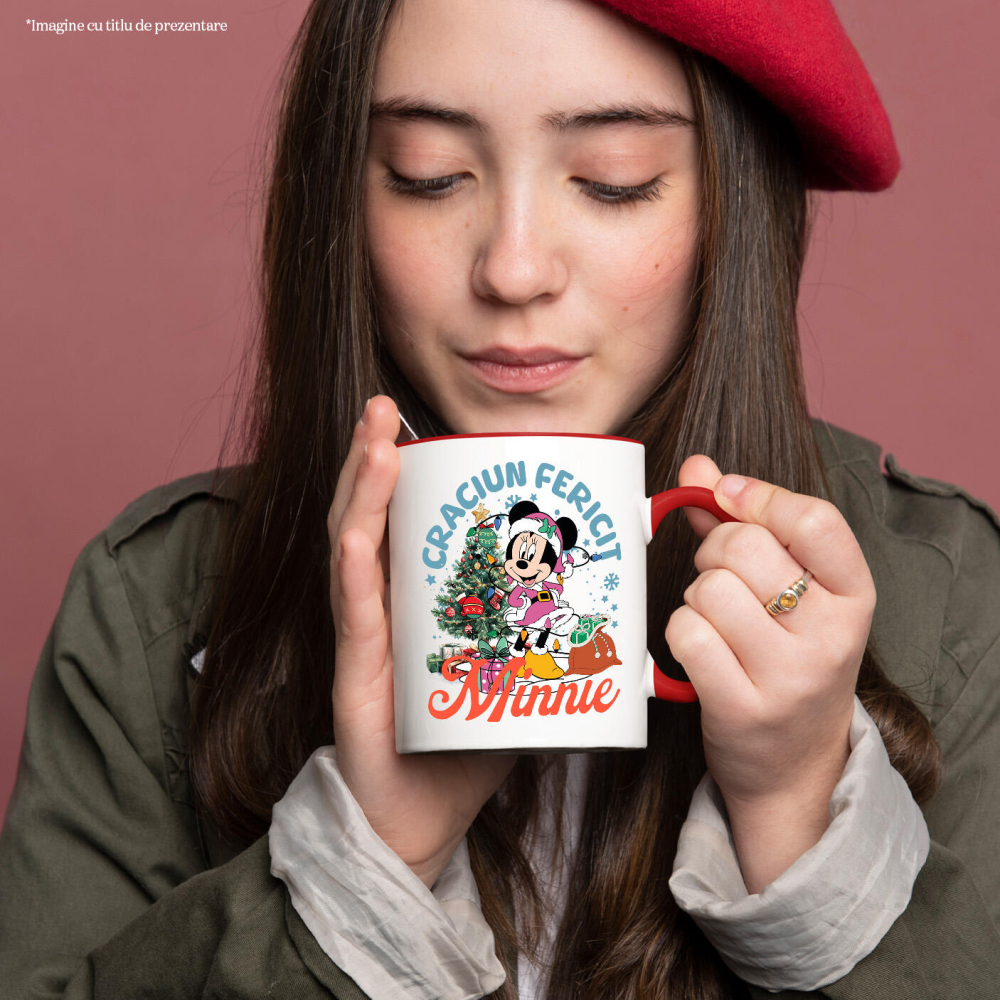 Cana Cu Mickey Mouse Sarbatori Disney, Ceramica, 330ML [3]