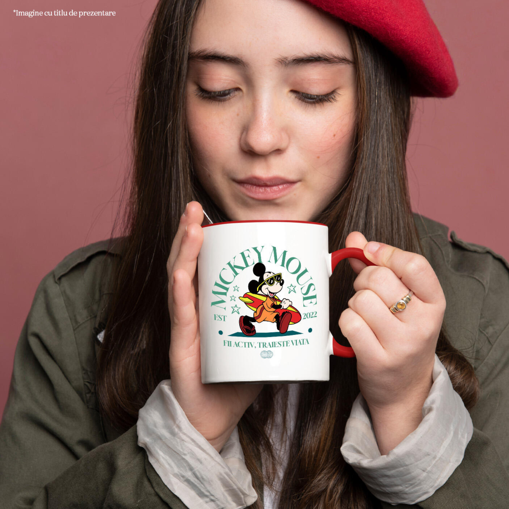 Cana Cu Mickey – Regele Valurilor, Ceramica, 330ML [3]