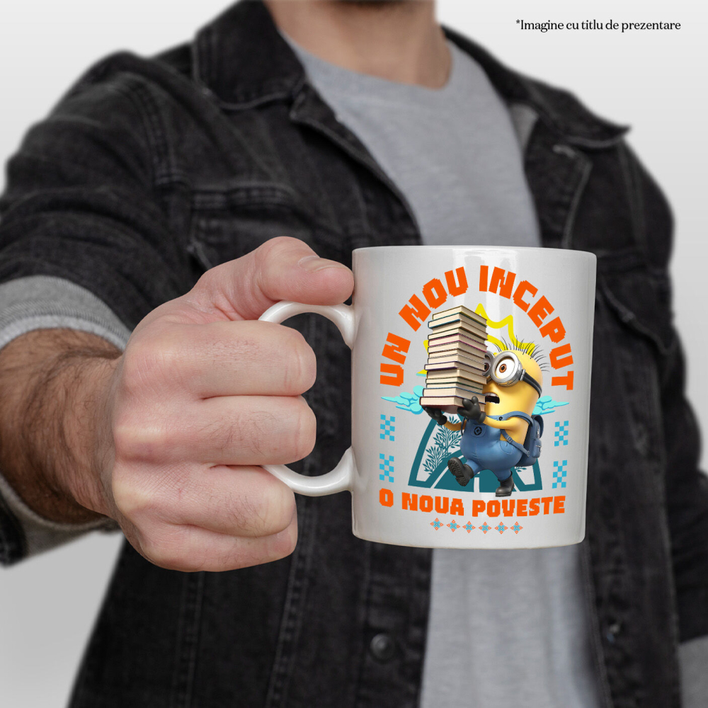 Cana Cu Minions – Cărți Care Te Învață Să Crești Cu Multă Amuzament, Ceramica, 330ML [2]