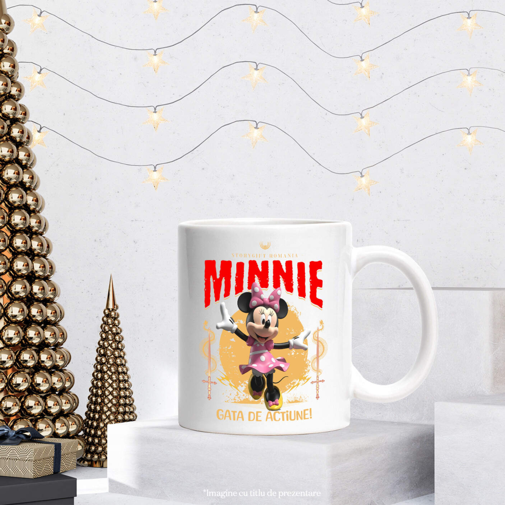 Cana Cu Minnie Mouse - Împreună cu Disney în Aventuri Fermecate, Ceramica, 330ML [4]