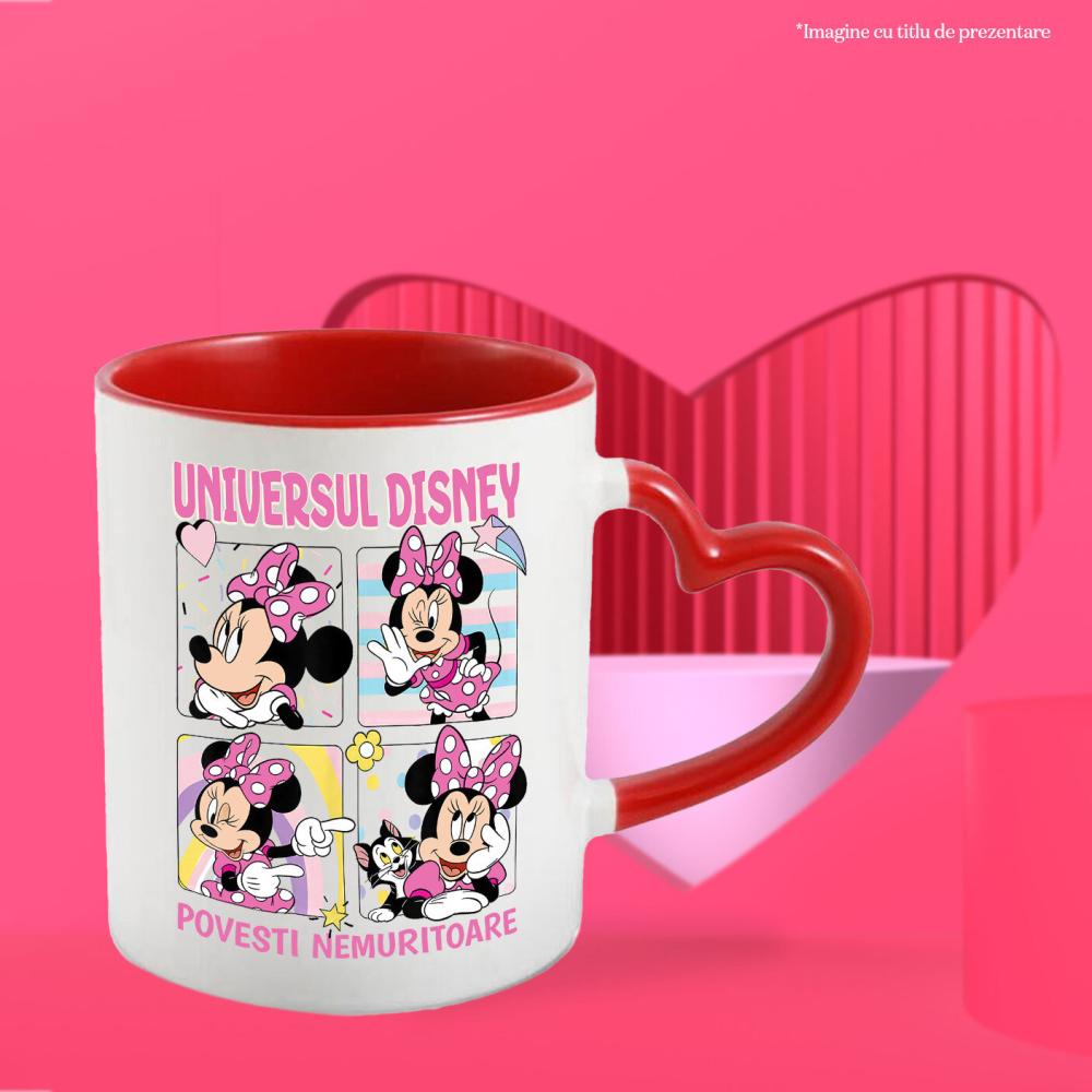 Cana Cu Minnie si Aventura Vesela, Ceramica, 330ML [2]