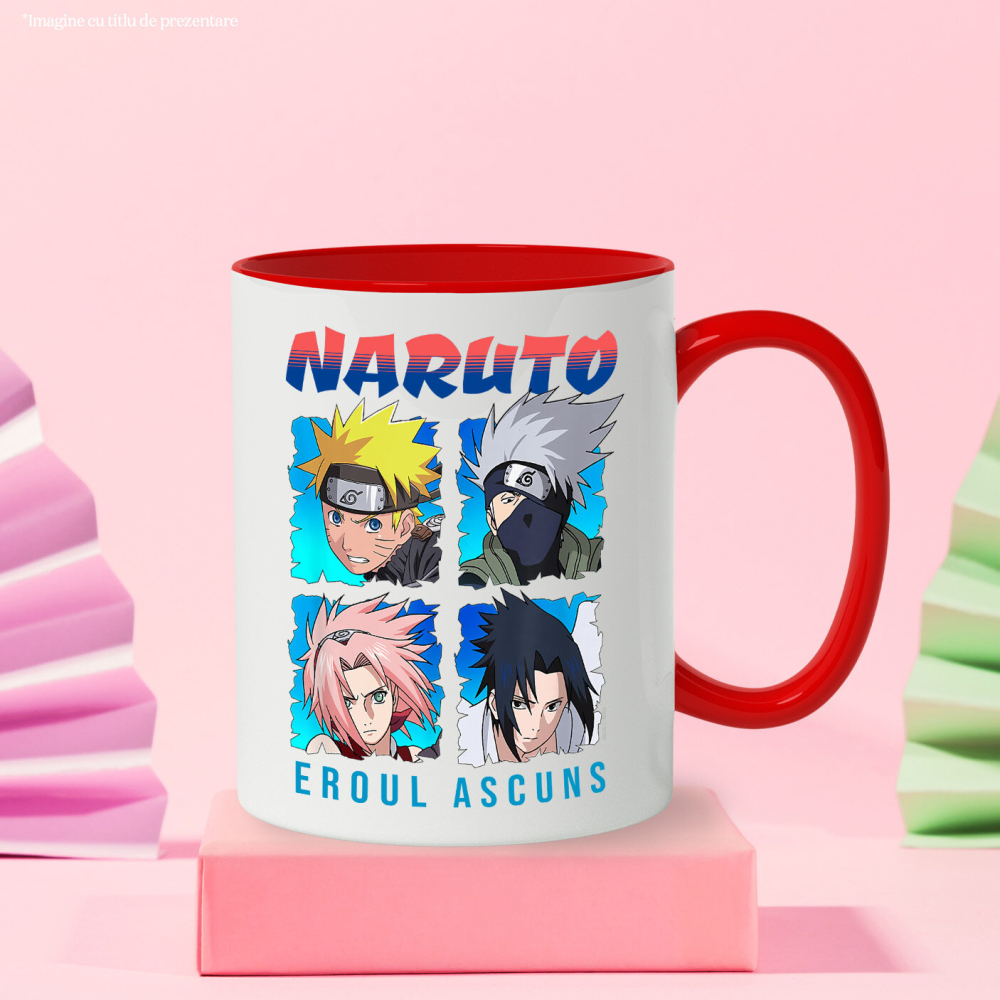 Cana Cu Naruto - Aventurile unui tanar ninja care viseaza sa schimbe lumea, Ceramica, 330ML [4]