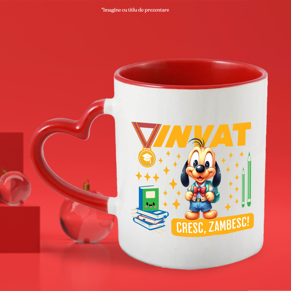 Cana Cu Pluto – Ghidul Meu de Invatare, Ceramica, 330ML [3]