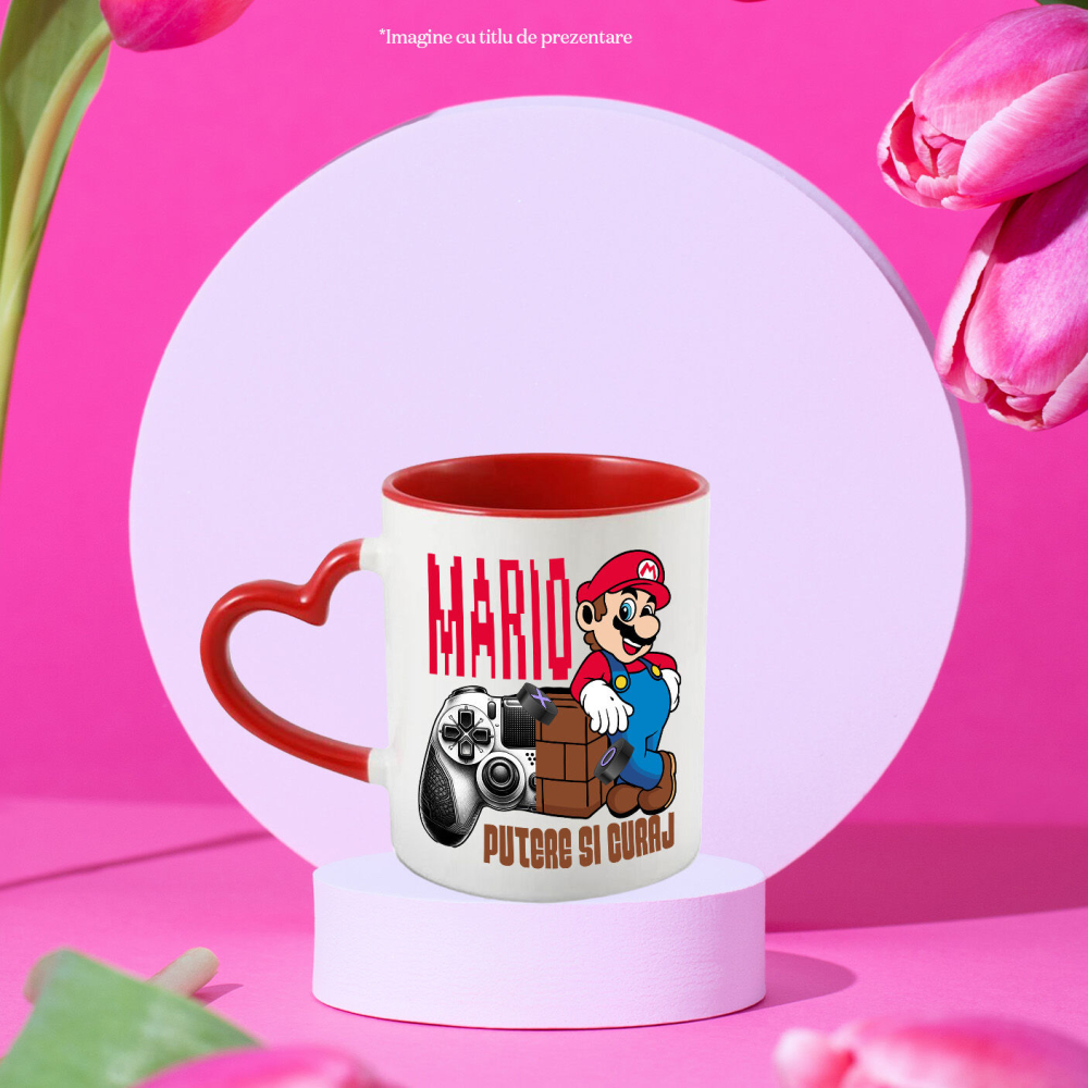 Cana Cu Power-Up si Distractie Totala, Ceramica, 330ML [3]