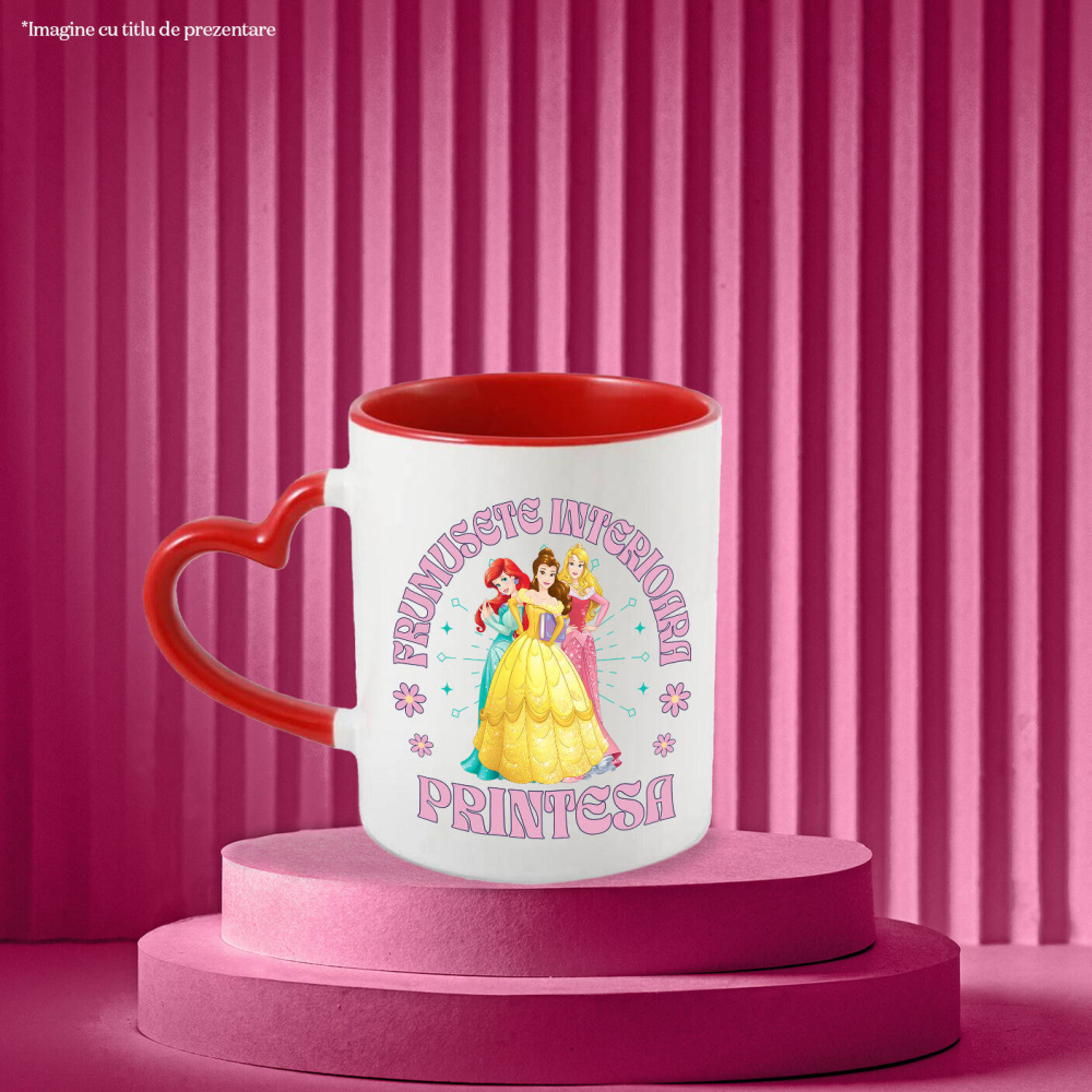 Cana Cu Printesa - Ariel Belle Aurora: Legende de Neuitat, Ceramica, 330ML [3]