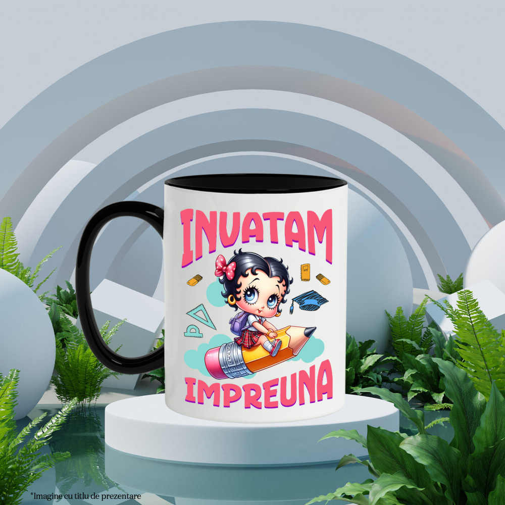 Cana Cu Scufita Rosie – Invatatura Cu Prieteni La Fiecare Pas, Ceramica, 330ML [4]