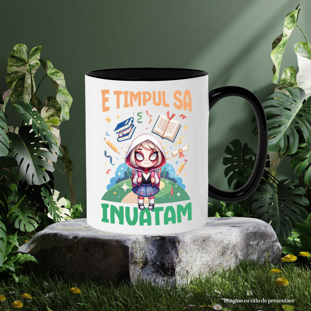 Cana Cu Spide-Gwen: Incepem Sa Invatam Cu Puterea Supereroilor, Ceramica, 330ML [4]