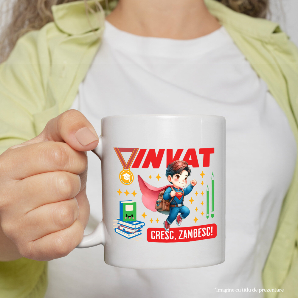 Cana Cu Spider-Man – Creștere și Putere Din Cărți, Ceramica, 330ML [3]