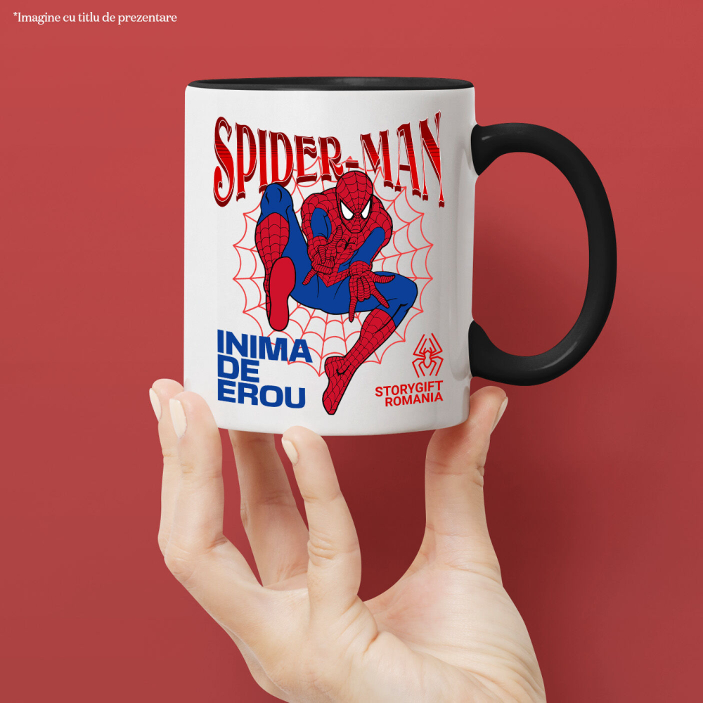 Cana Cu Spidere-Man - Aventuri Nebune pe Zidurile Orasului, Ceramica, 330ML [3]