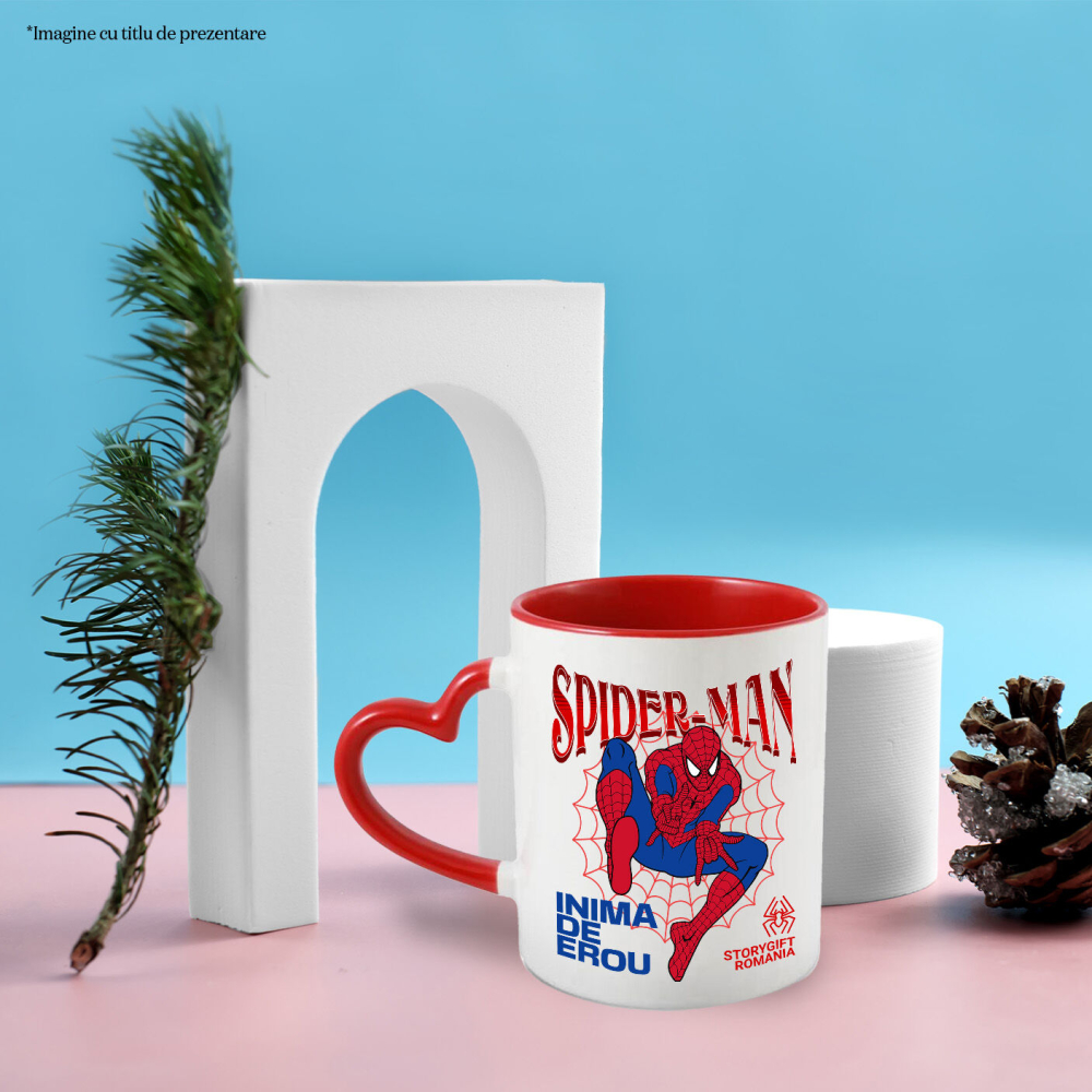 Cana Cu Spidere-Man - Aventuri Nebune pe Zidurile Orasului, Ceramica, 330ML [2]