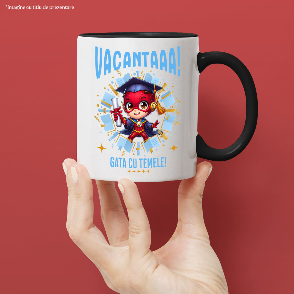 Cana Cu The Flash si Visele de Vacanta, Ceramica, 330ML [2]