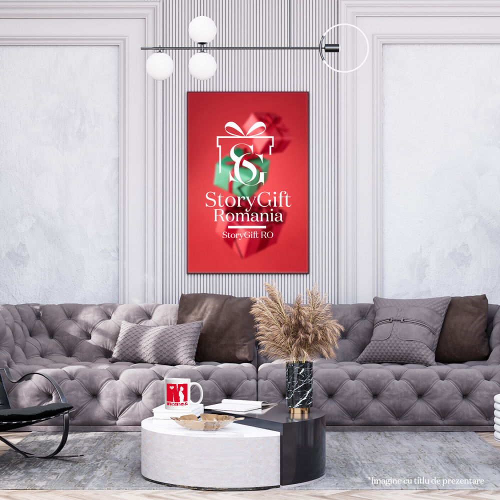 Cana Iubitorii De Familie, Femeie insarcinata, Text Nume Personalizat, copii, Culoare Rosu, Cu Litera, 330ML, Ceramica, Cu Maner si Interior Alb [4]