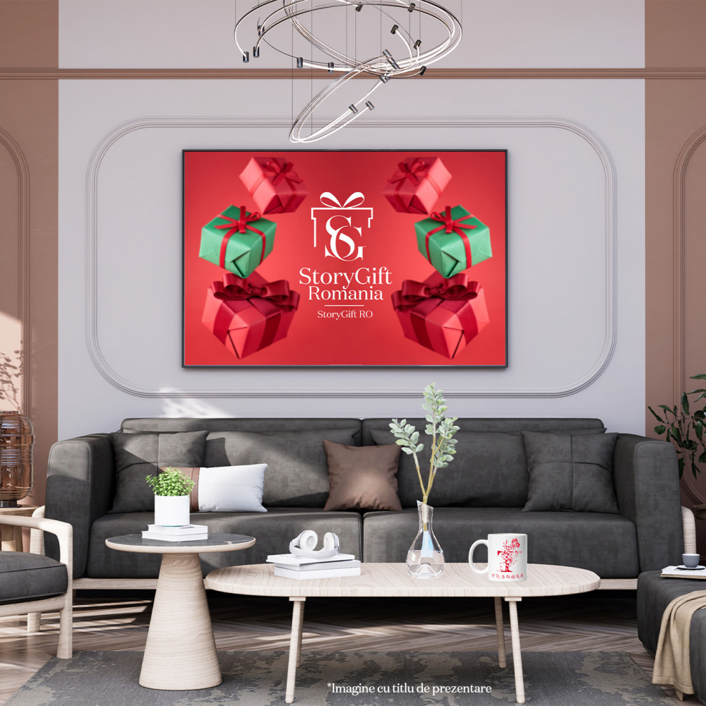 Cana Iubitorii De Flori, Fluture, Natura, Text Nume Personalizat, Dragoste, Culoare Rosu, Cu Litera, 330ML, Ceramica, Cu Maner si Interior Alb [4]