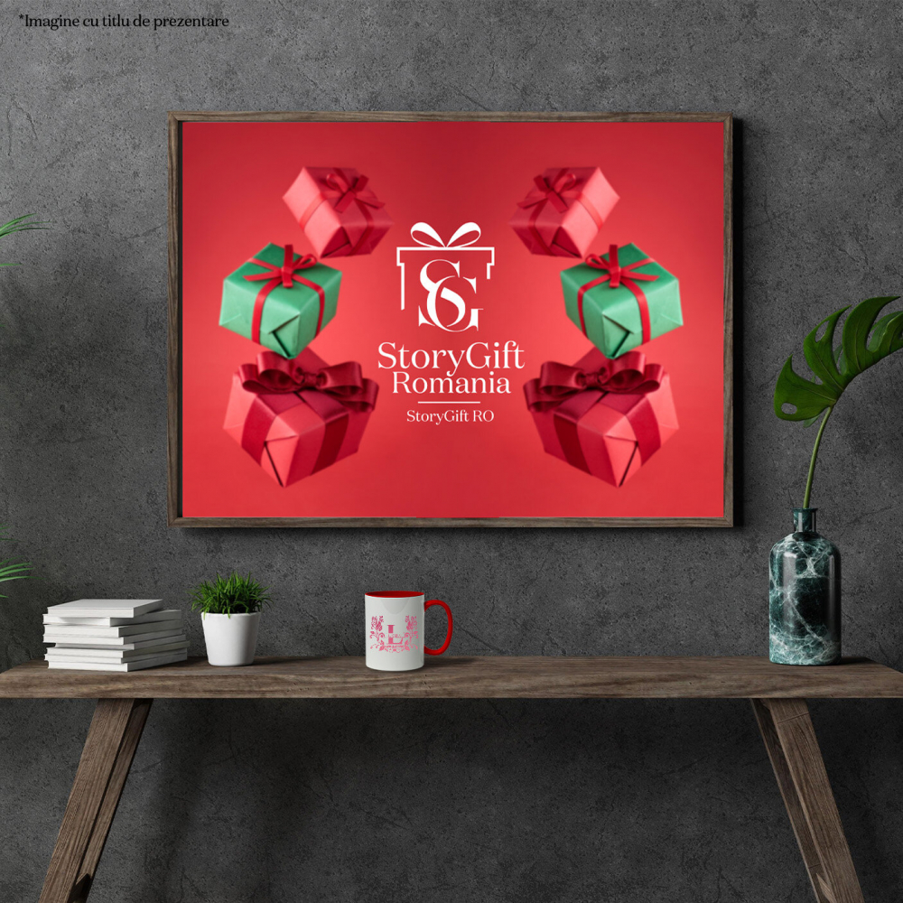 Cana Iubitorii De Plante, Fluture Natura, Text Nume Personalizat, Dragoste, Culoare Rosu, Cu Litera, 330ML, Ceramica, Cu Maner si Interior Rosu [4]