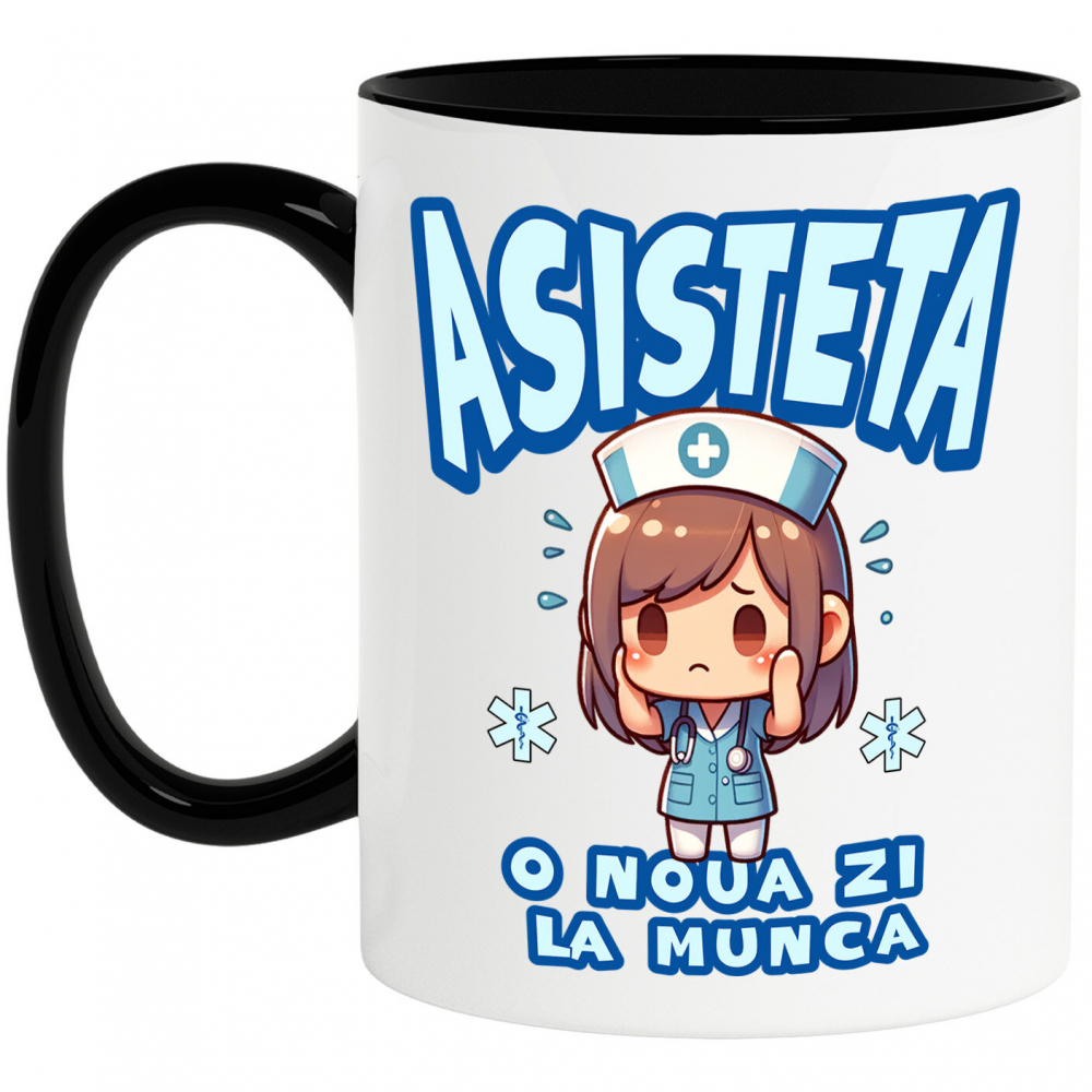 Cana Personalizata Asistență Medicală Stil Anime – Pasiune și Dedicare în Medicină [1]