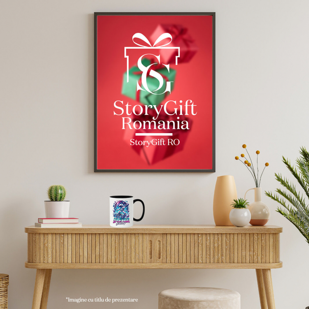 Cana Personalizata Astronaut DJ în Spațiu - Petrecere Cosmică - Produse Personalizate Unice [4]